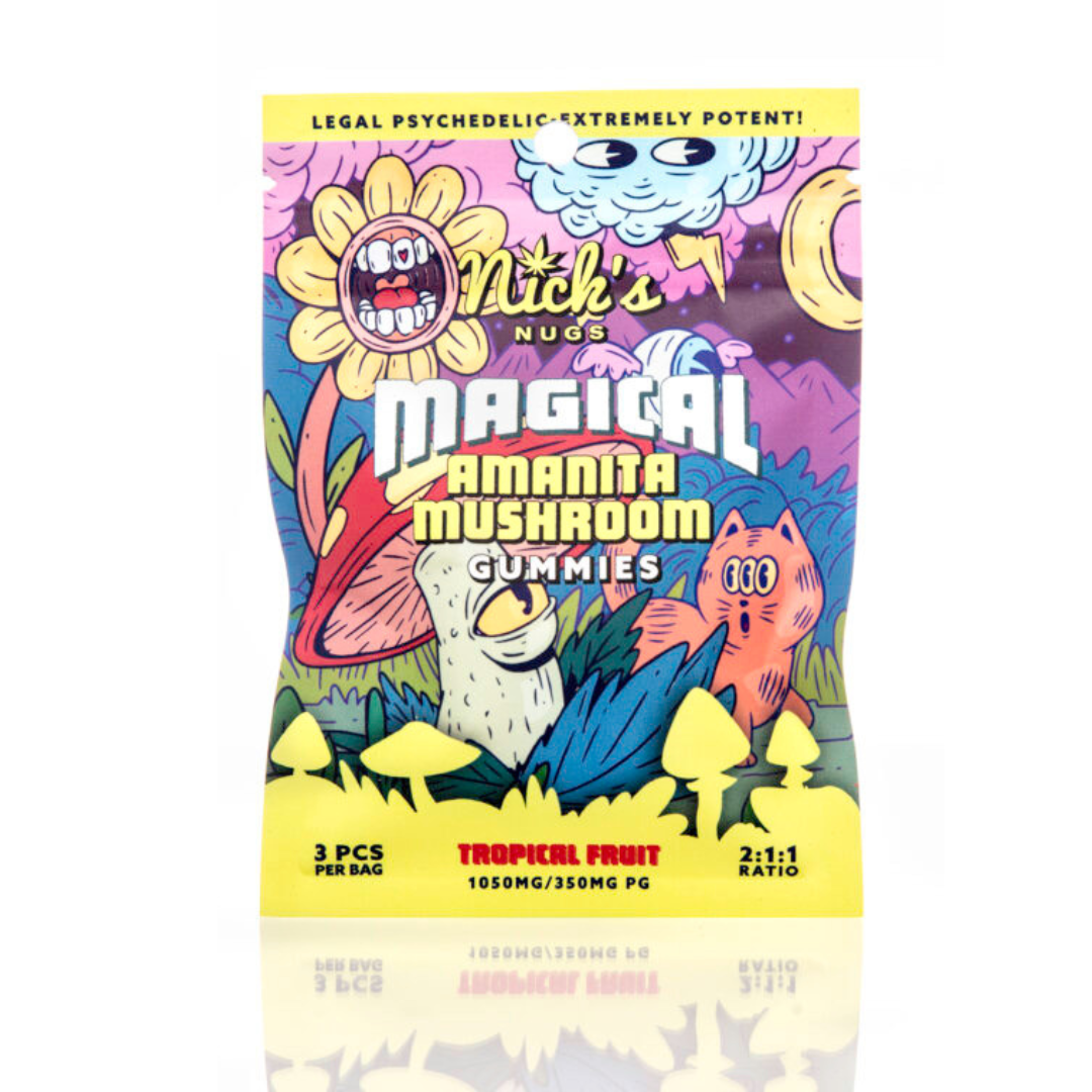 Nick's Magical Amanita Mushroom Gummies